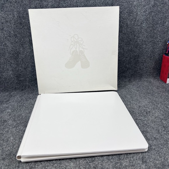 Creative Memories Other - Creative Memories 12x12 Baby Album Coverset White Booties CM-12B Scrapbook Cover